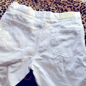 BURBERRY white jeans size 34R